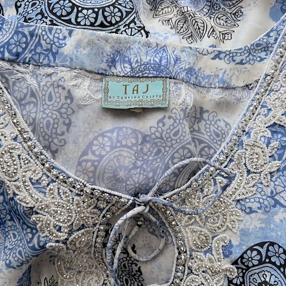 TAJ from Sabrina Crippa silk top - Picture 7 of 8